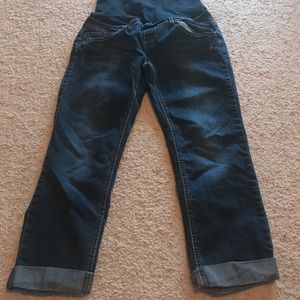 Maternity cropped capris